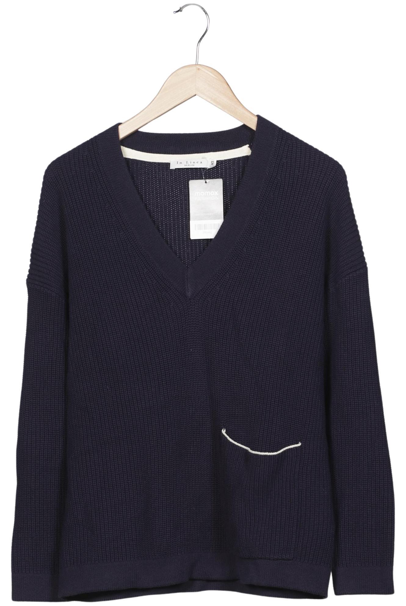 

In Linea Damen Pullover, marineblau, Gr. 42