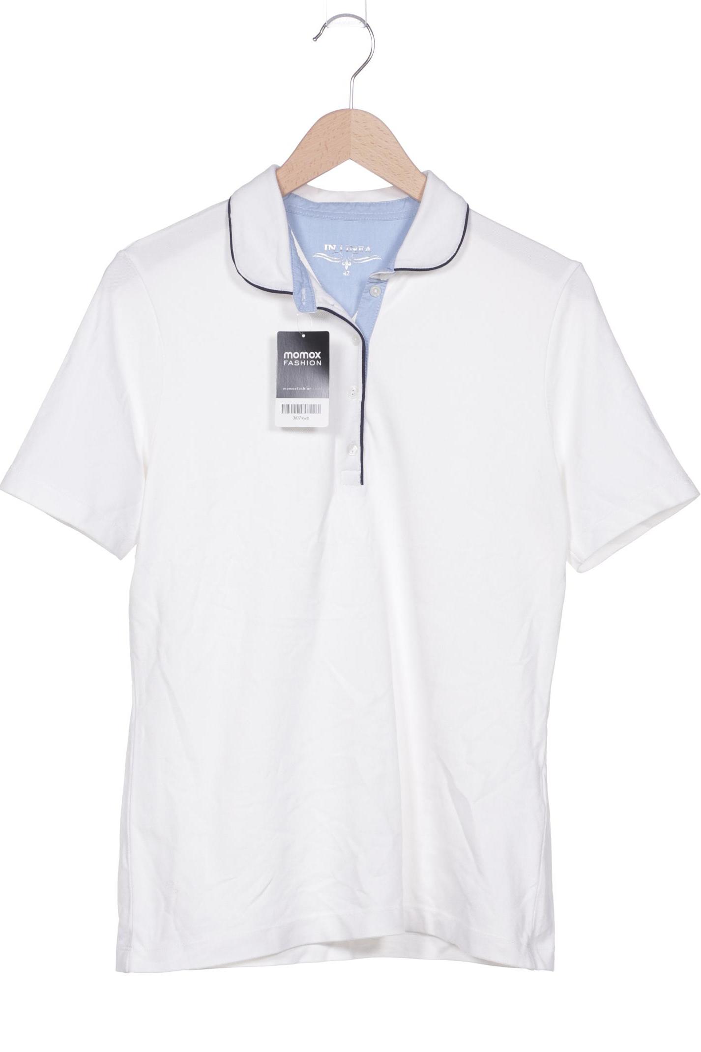 

In Linea Damen Poloshirt, weiß, Gr. 42