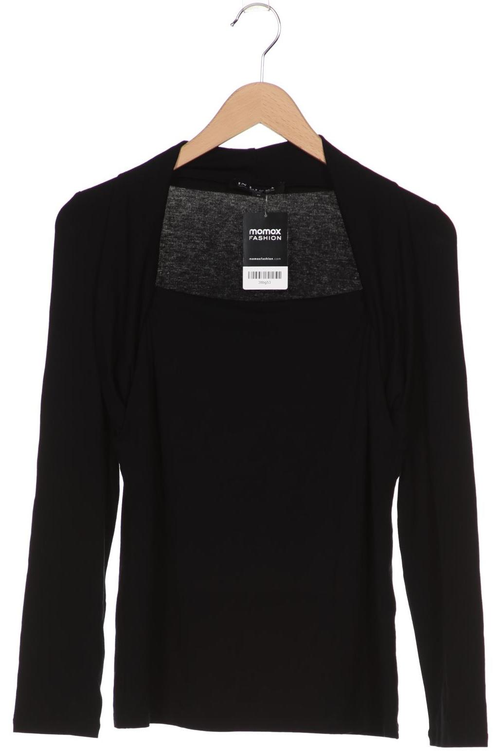 

In Linea Damen Langarmshirt, schwarz