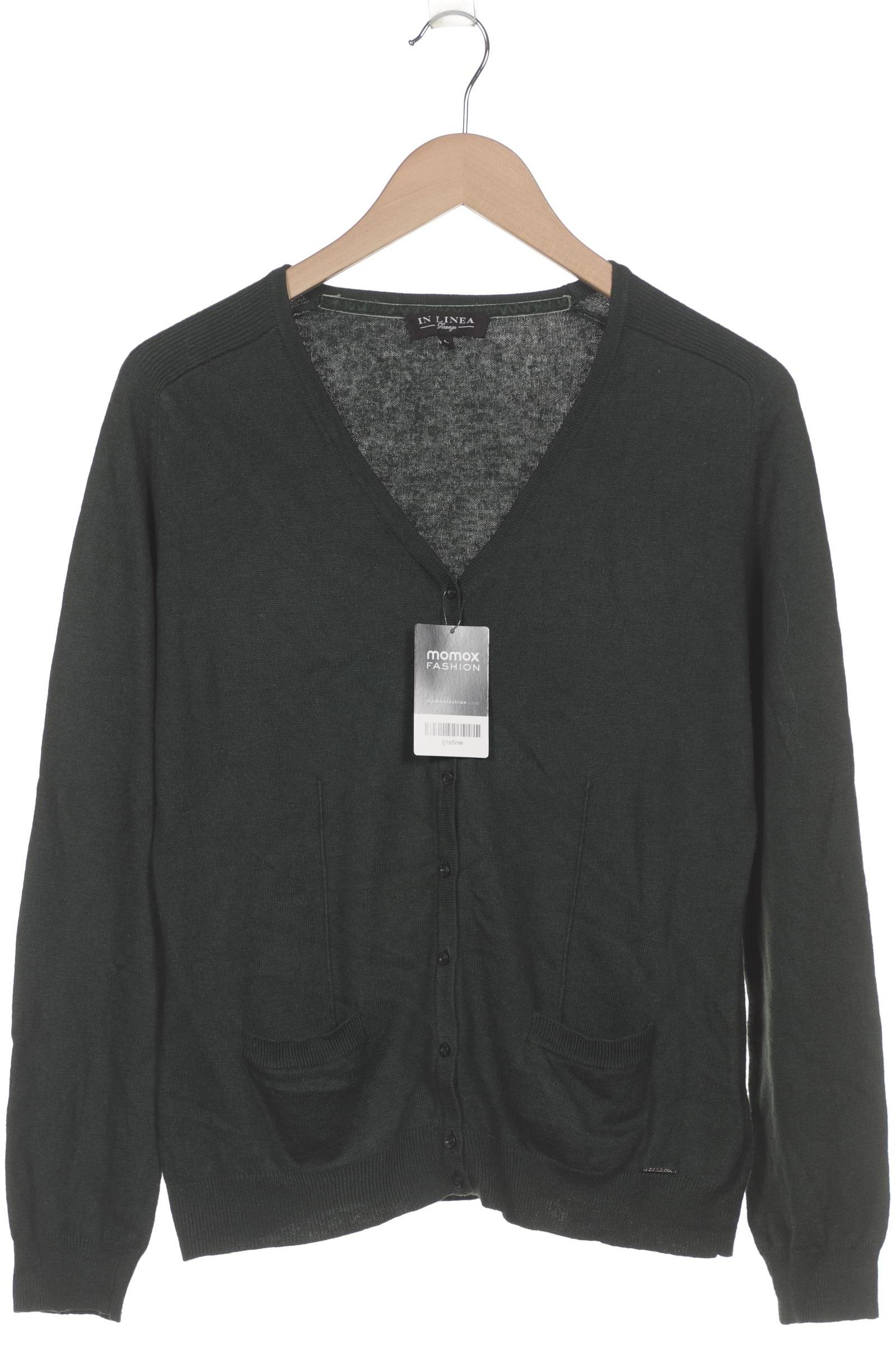

In Linea Damen Strickjacke, grün, Gr. 42