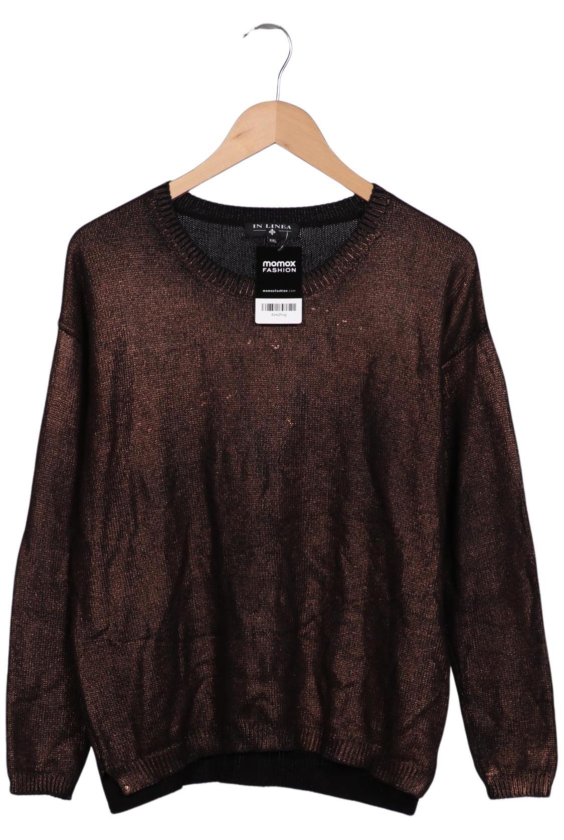 

In Linea Damen Pullover, braun, Gr. 46