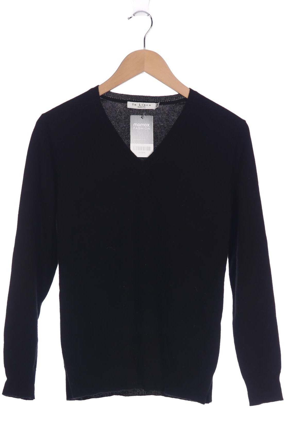 

In Linea Damen Pullover, schwarz, Gr. 38