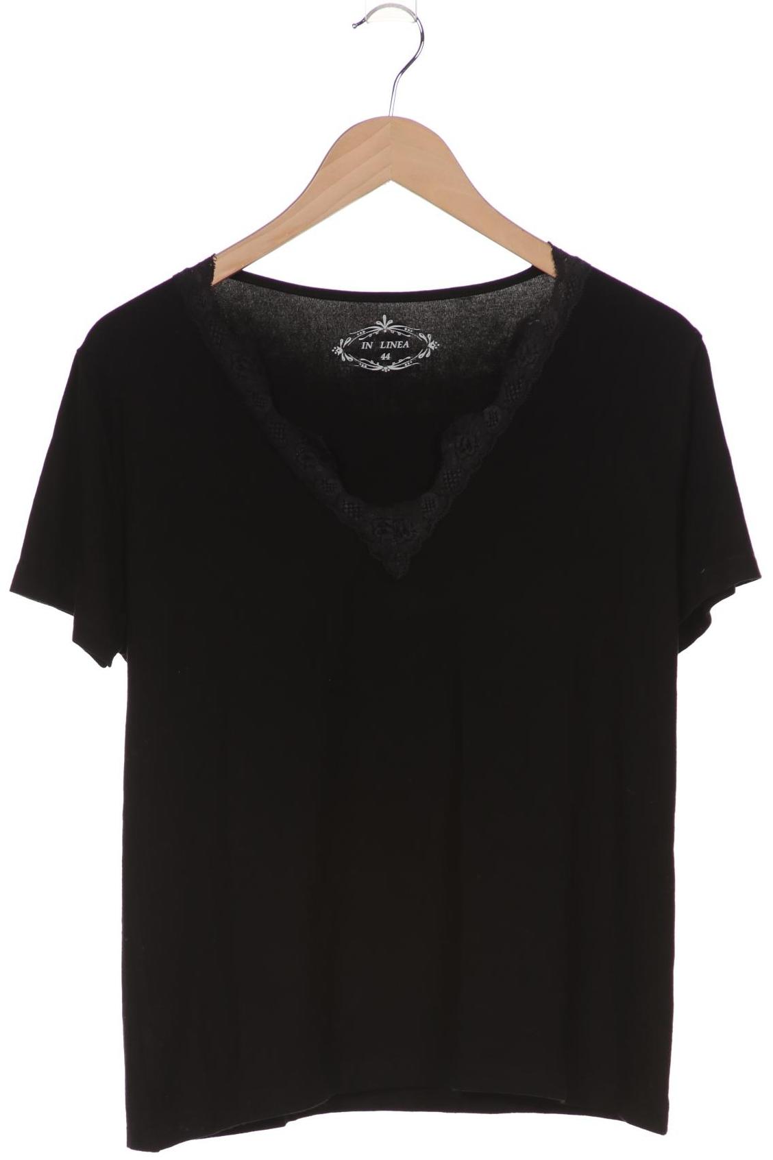 

In Linea Damen T-Shirt, schwarz, Gr. 44
