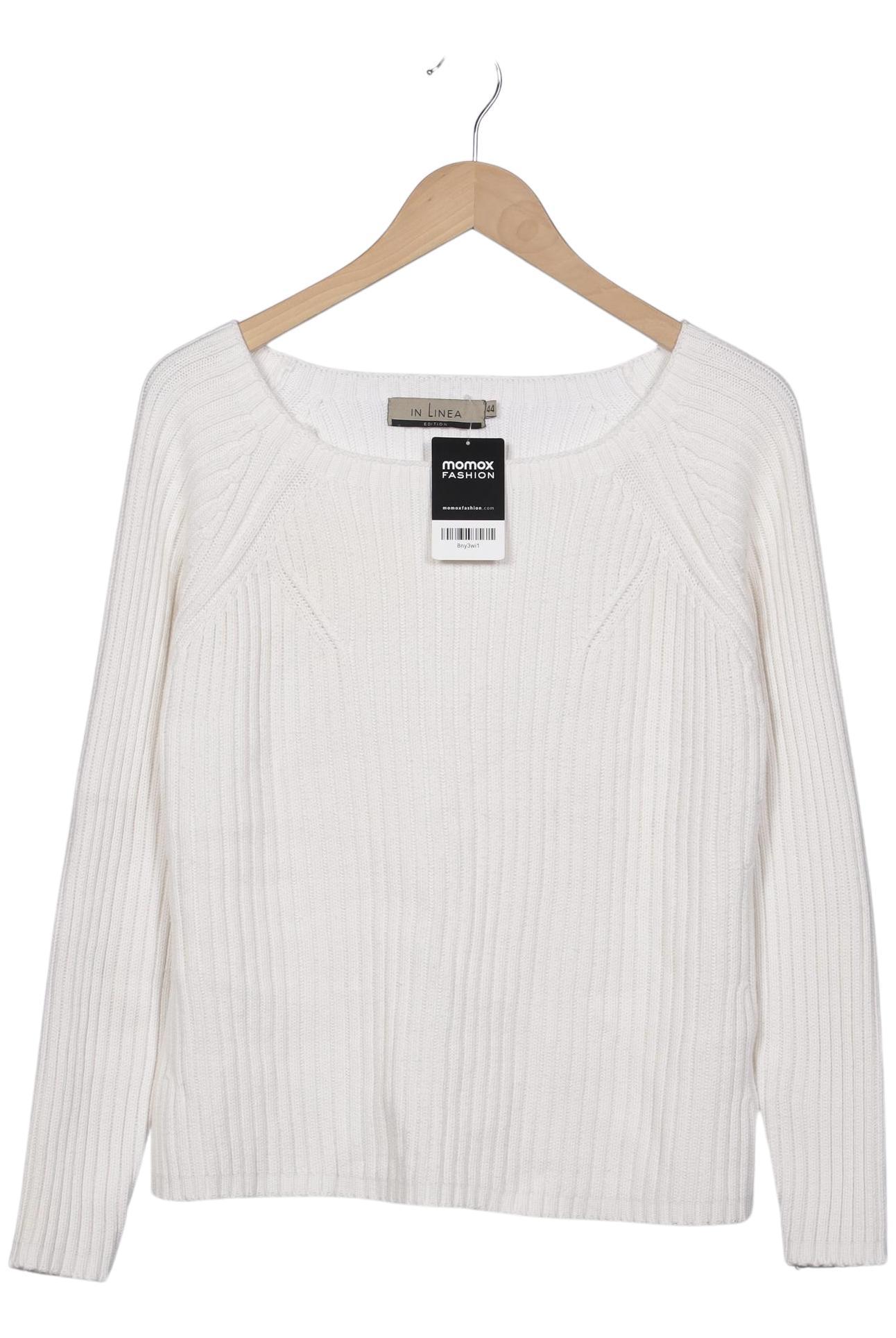 

In Linea Damen Pullover, weiß, Gr. 44