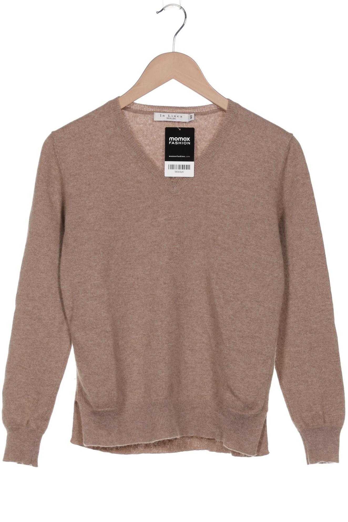 

In Linea Damen Pullover, braun, Gr. 40