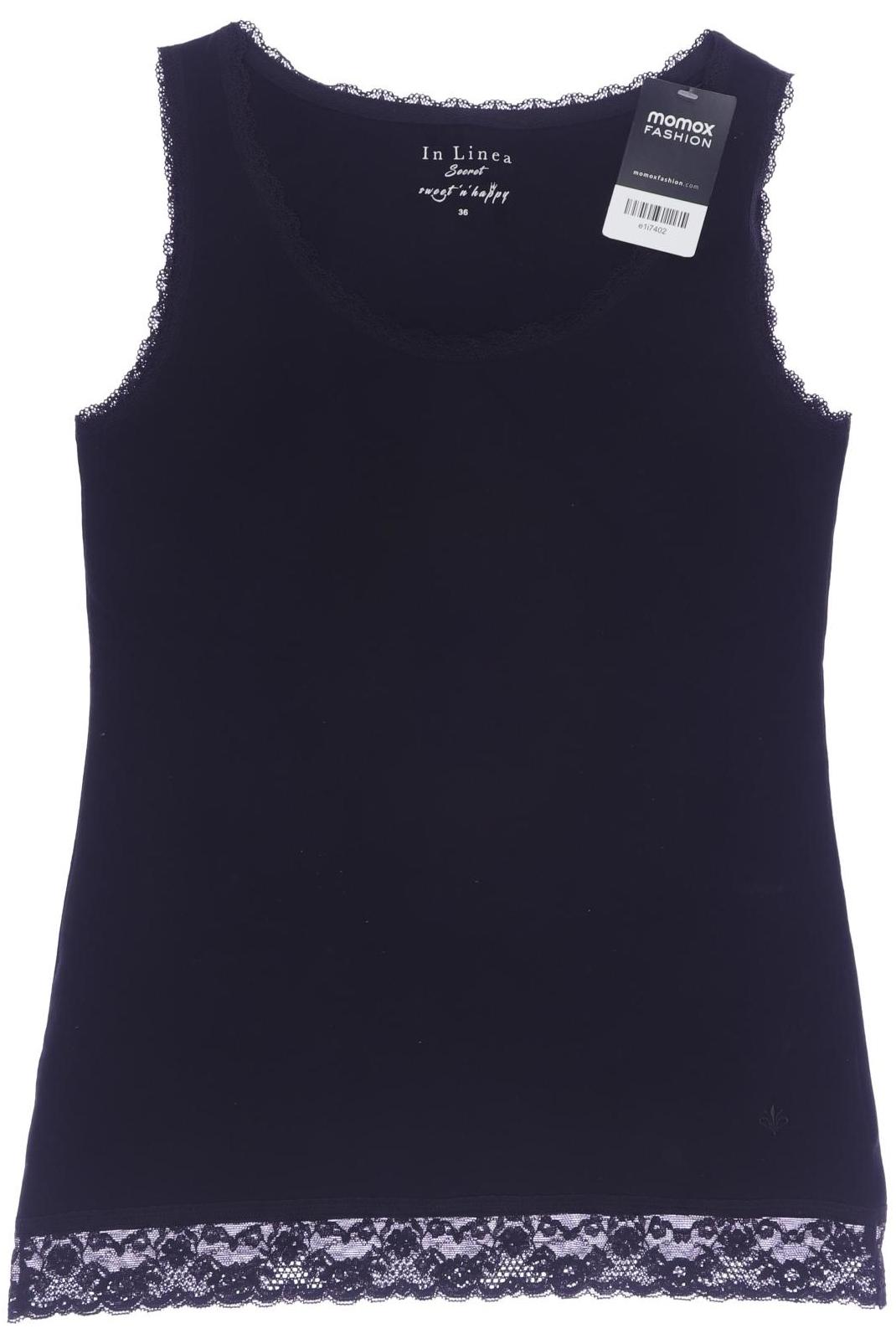 

In Linea Damen Top, schwarz, Gr. 36