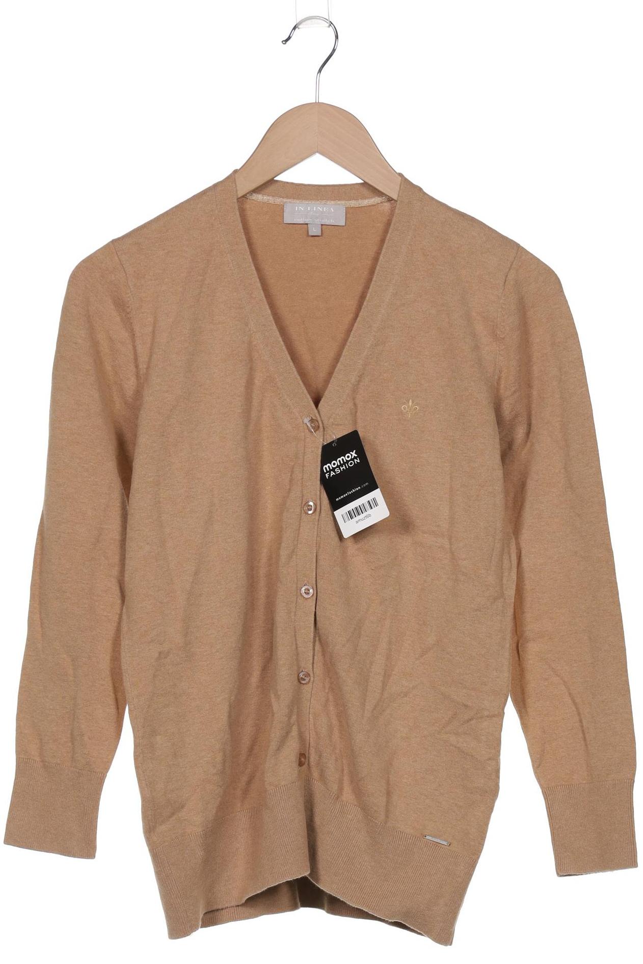 

In Linea Damen Strickjacke, braun, Gr. 42