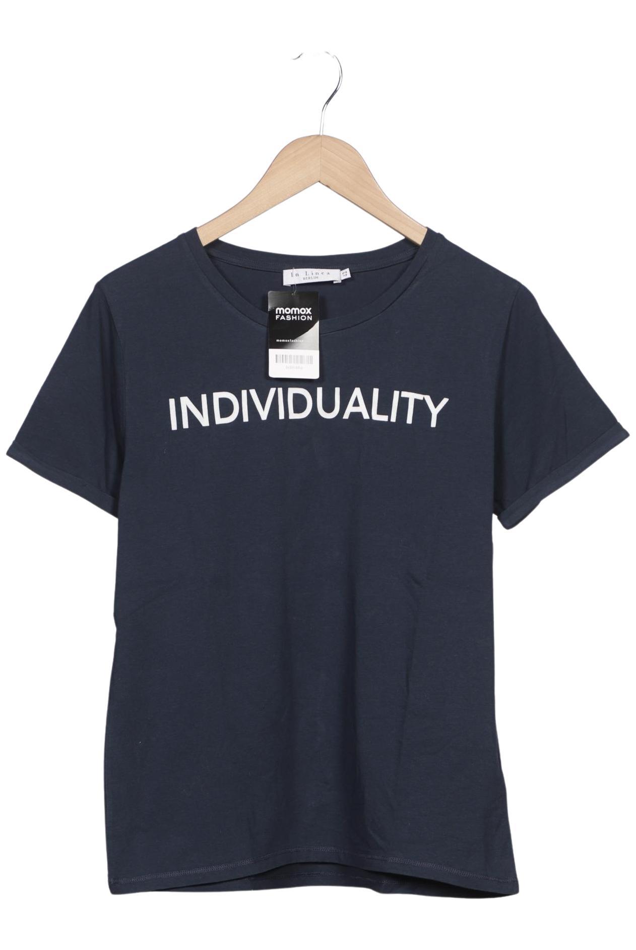 

In Linea Damen T-Shirt, marineblau, Gr. 42