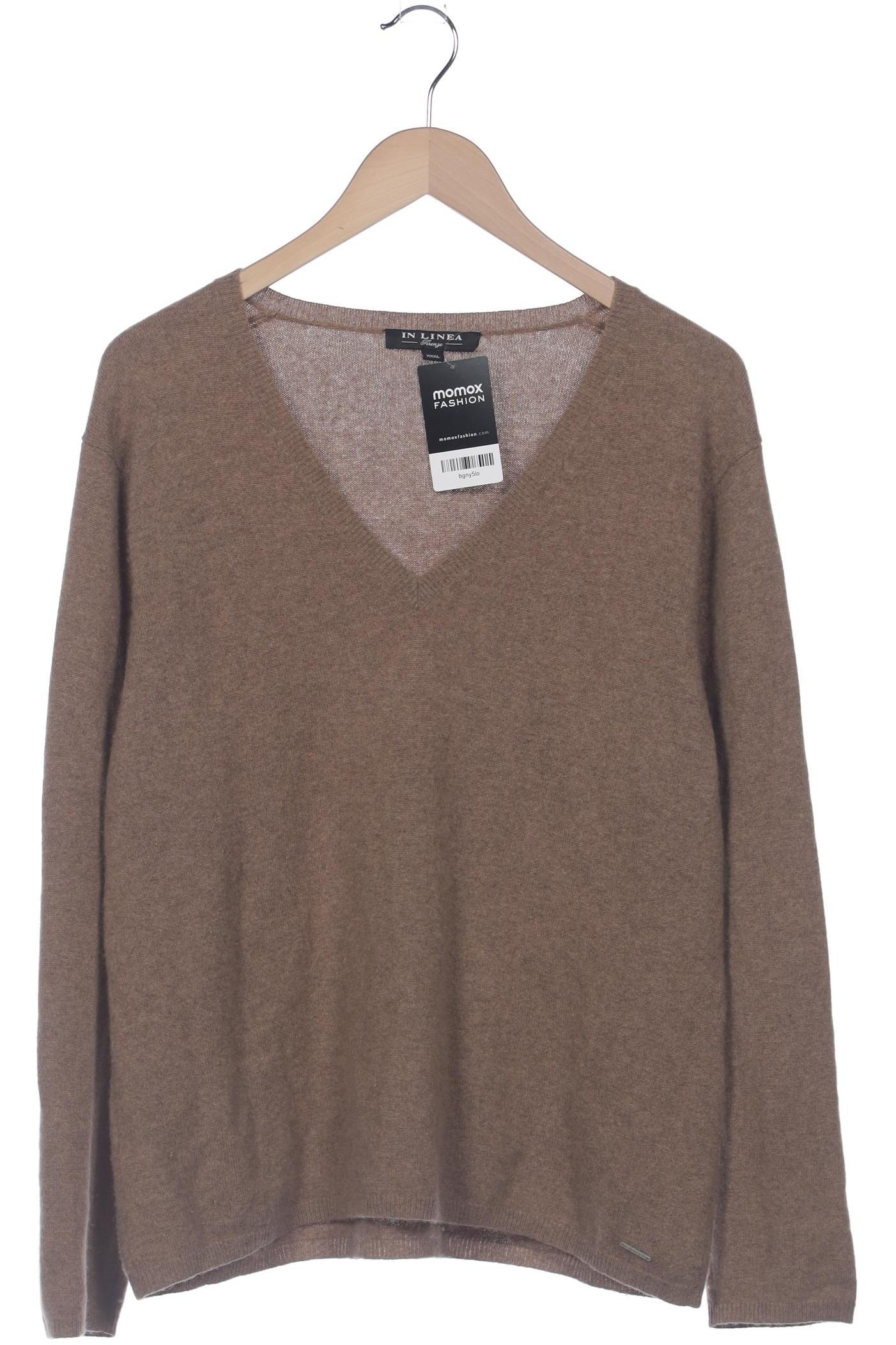 

In Linea Damen Pullover, braun, Gr. 48