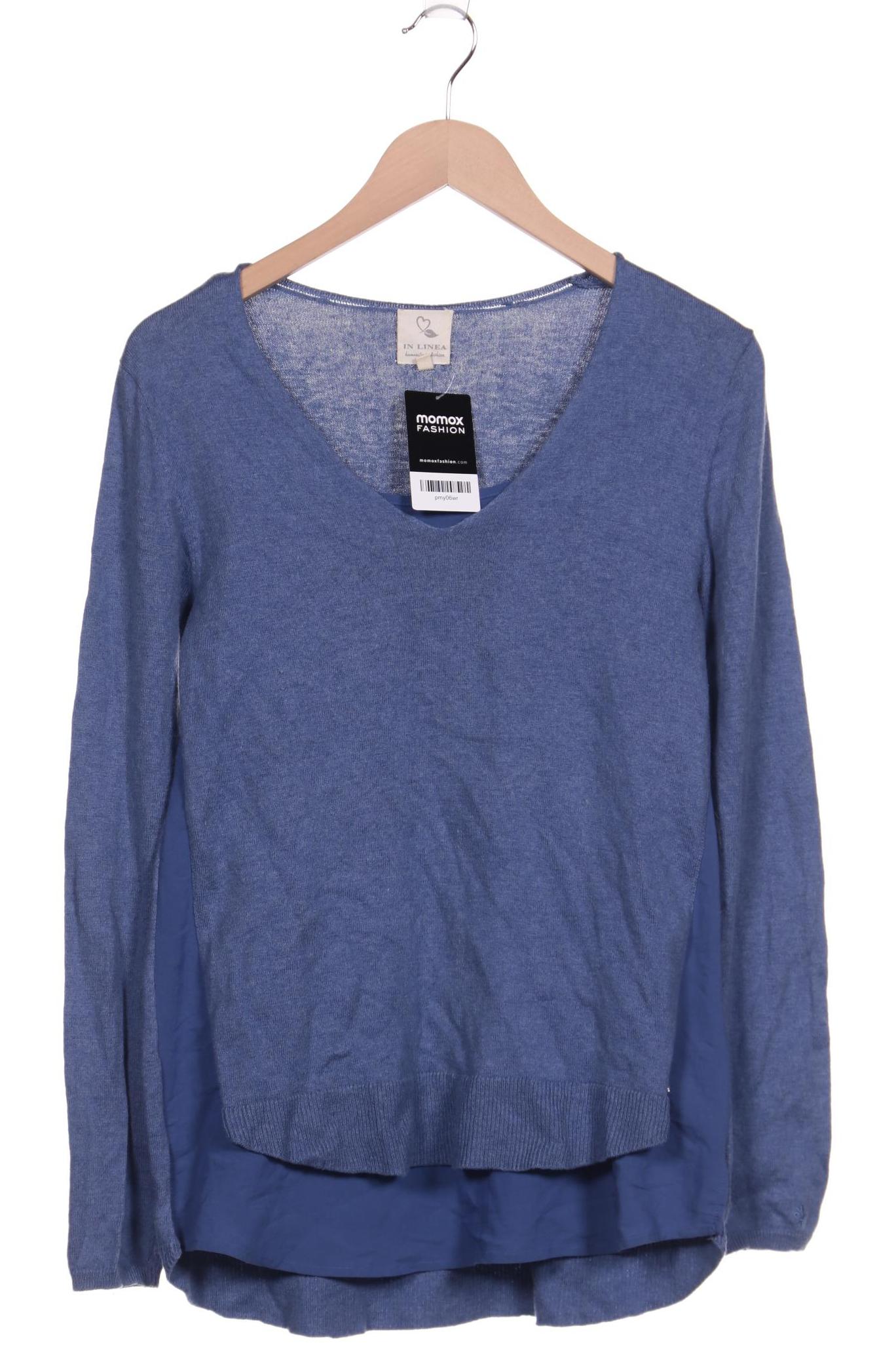 

In Linea Damen Pullover, blau, Gr. 36