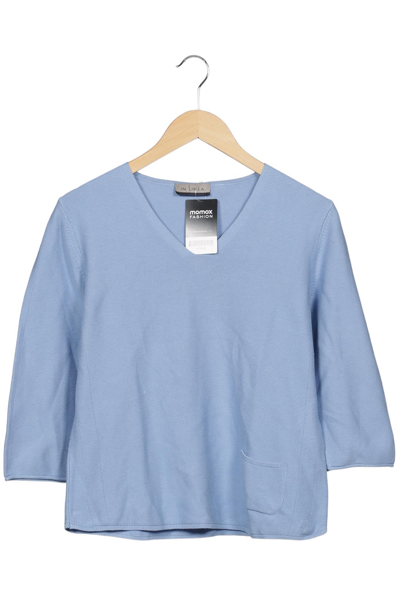 

In Linea Damen Pullover, hellblau, Gr. 44