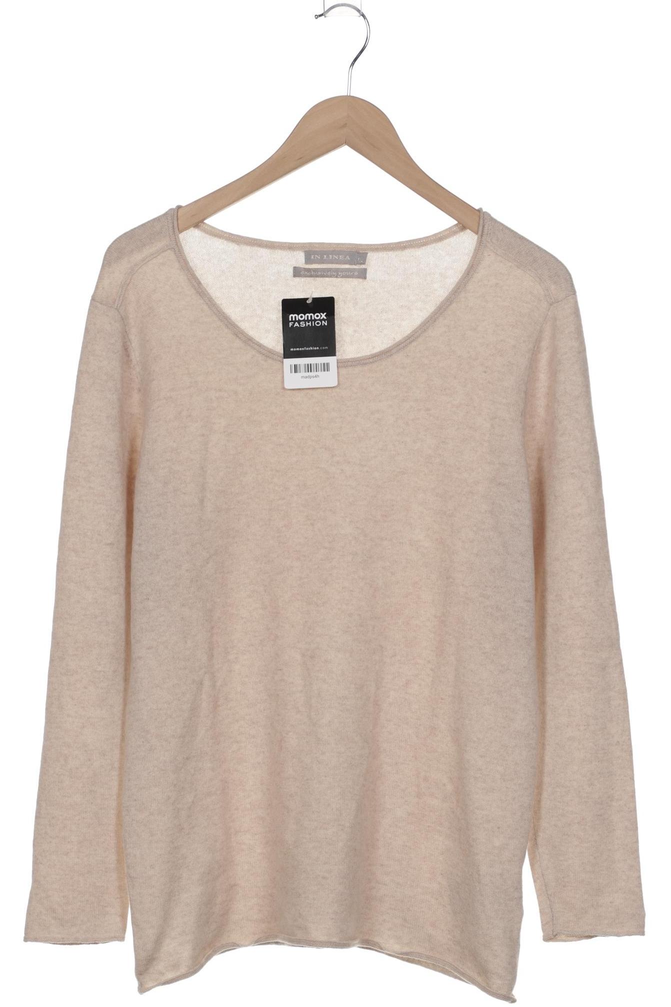 

In Linea Damen Pullover, beige, Gr. 46
