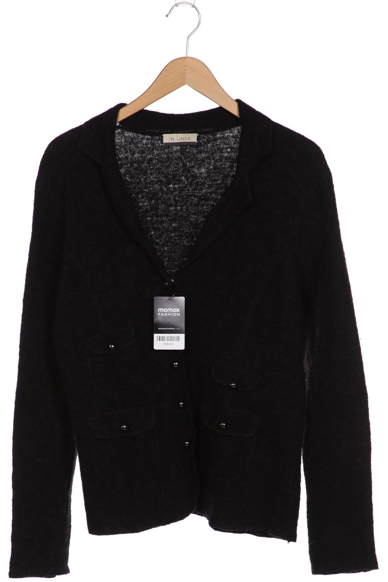 

In Linea Damen Strickjacke, schwarz, Gr. 40