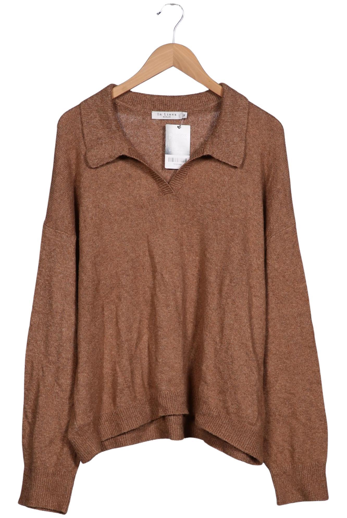 

In Linea Damen Pullover, braun, Gr. 44