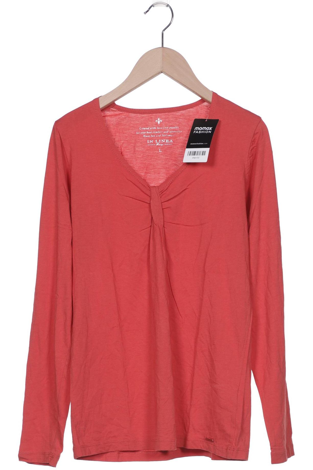 

In Linea Damen Langarmshirt, rot, Gr. 42
