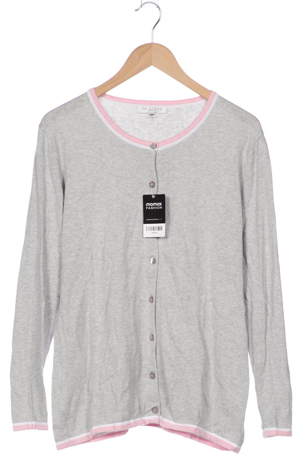 

In Linea Damen Strickjacke, grau, Gr. 44