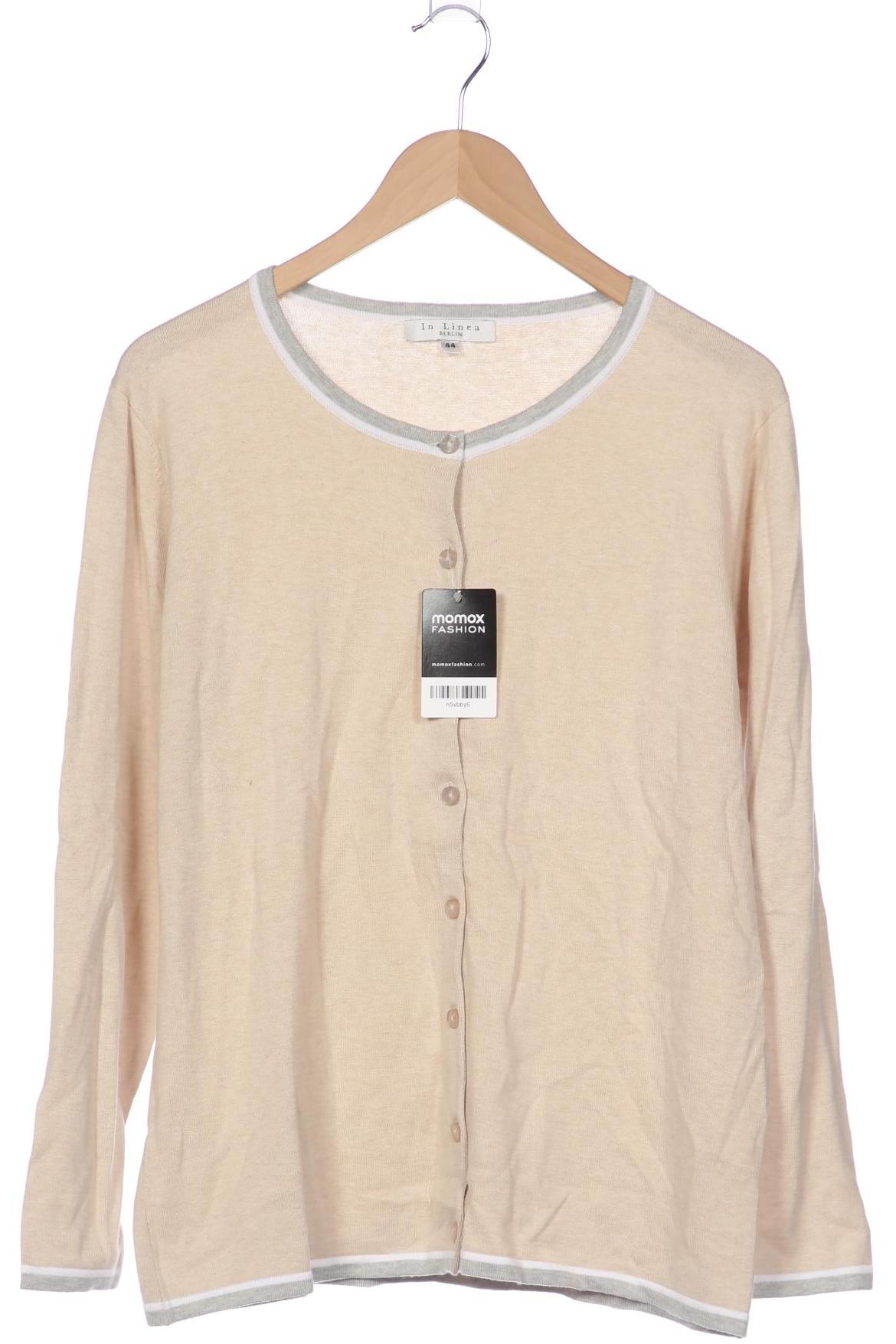 

In Linea Damen Strickjacke, beige, Gr. 44