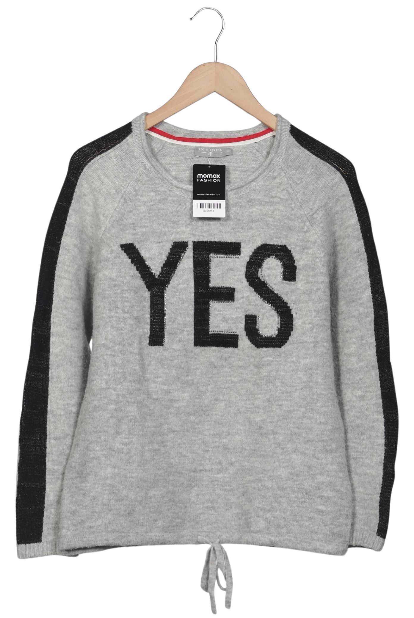 

In Linea Damen Pullover, grau, Gr. 38