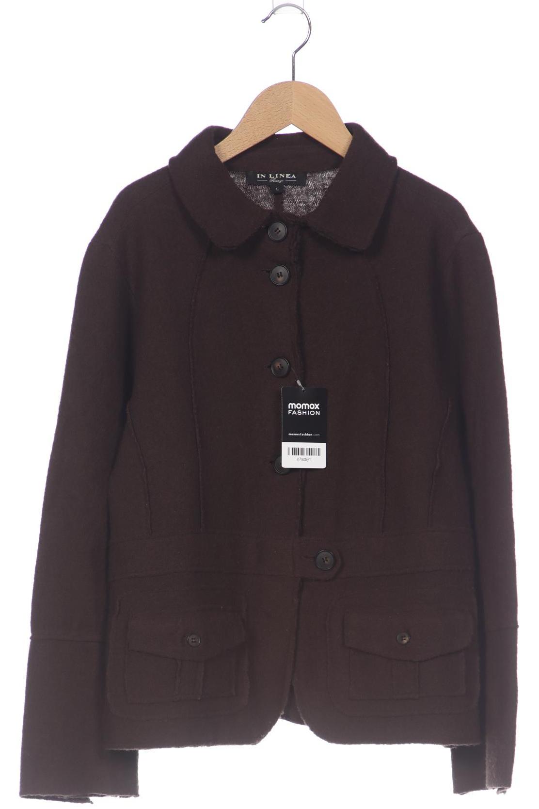 

In Linea Damen Strickjacke, braun, Gr. 42