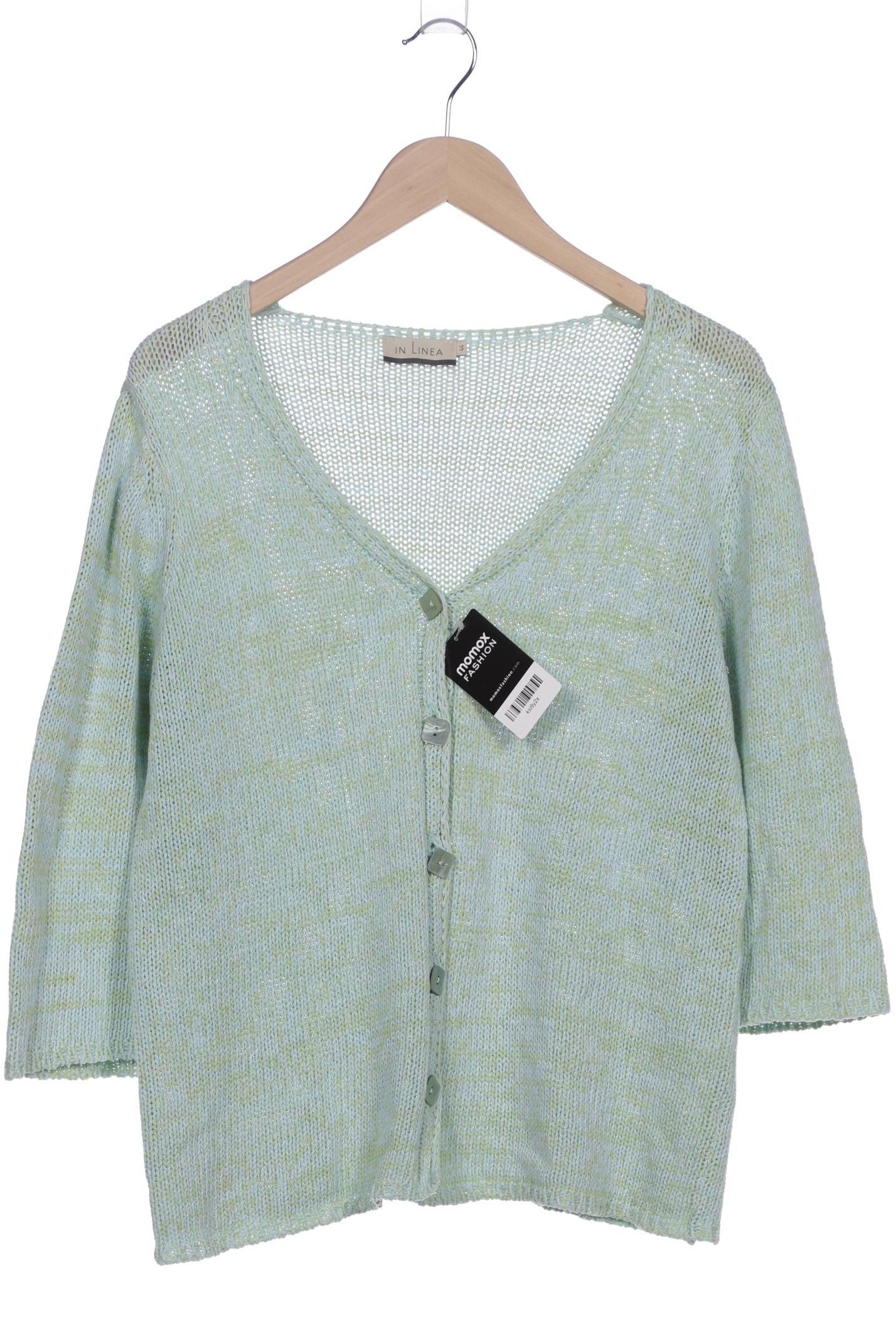 

In Linea Damen Strickjacke, hellgrün, Gr. 44
