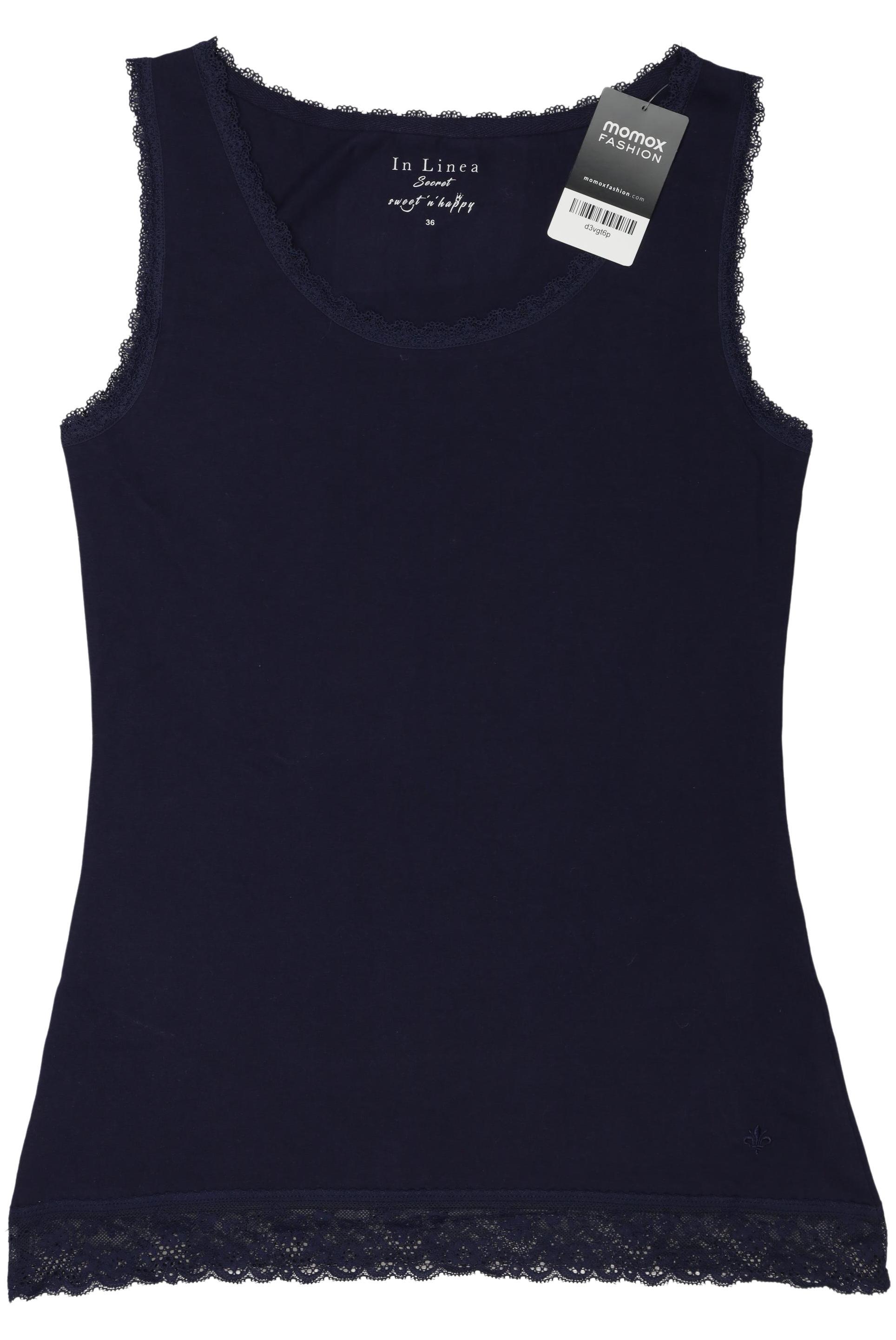 

In Linea Damen Top, marineblau, Gr. 36