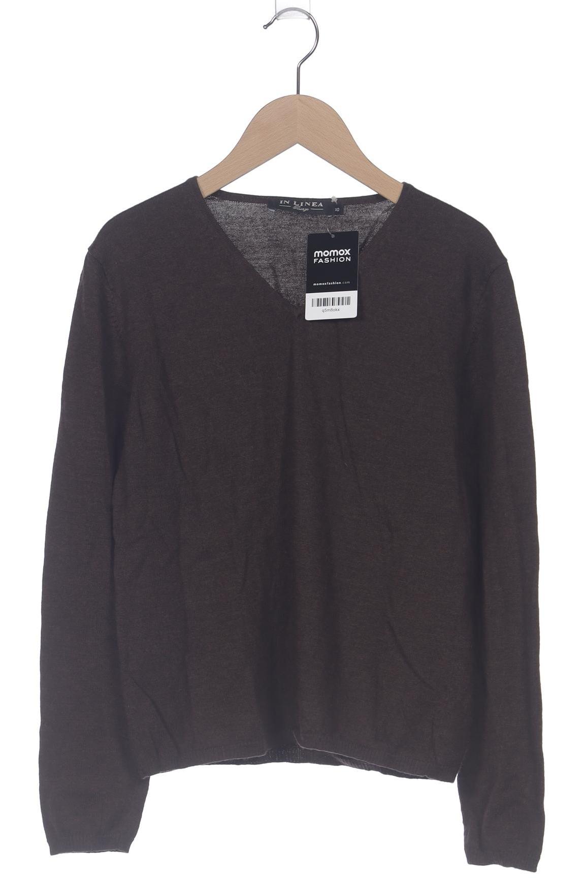

In Linea Damen Pullover, braun, Gr. 40