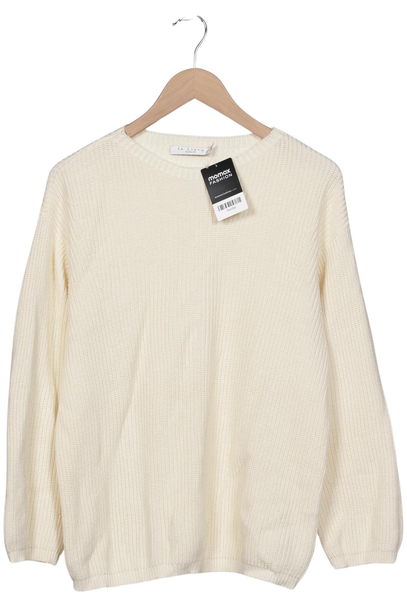 

In Linea Damen Pullover, cremeweiß, Gr. 42