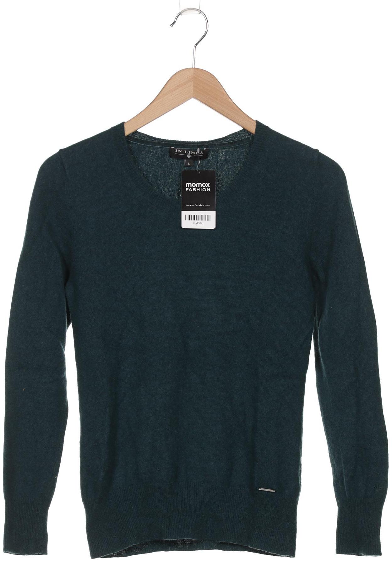

In Linea Damen Pullover, grün, Gr. 42