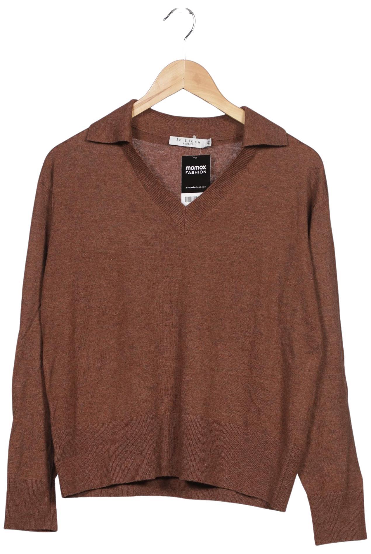 

In Linea Damen Pullover, braun, Gr. 40