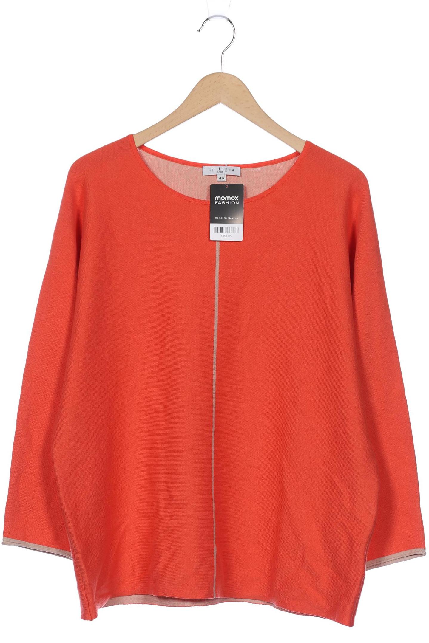 

In Linea Damen Pullover, orange, Gr. 46