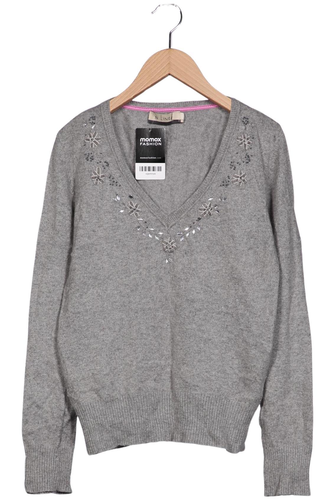 

In Linea Damen Pullover, grau, Gr. 36