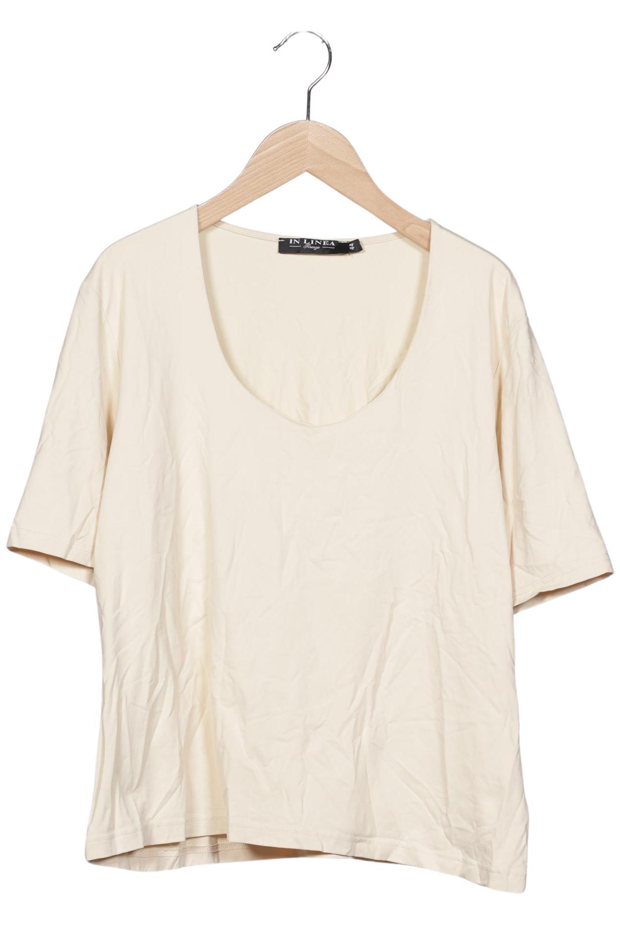 

In Linea Damen T-Shirt, cremeweiß, Gr. 44