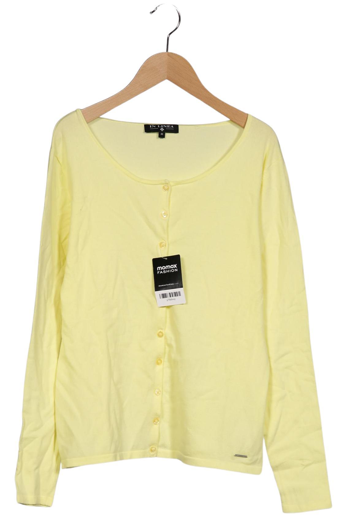 

In Linea Damen Strickjacke, gelb, Gr. 38