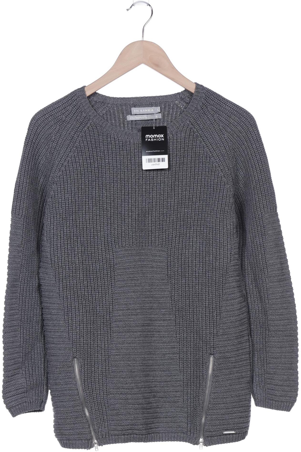 

In Linea Damen Pullover, grau, Gr. 42