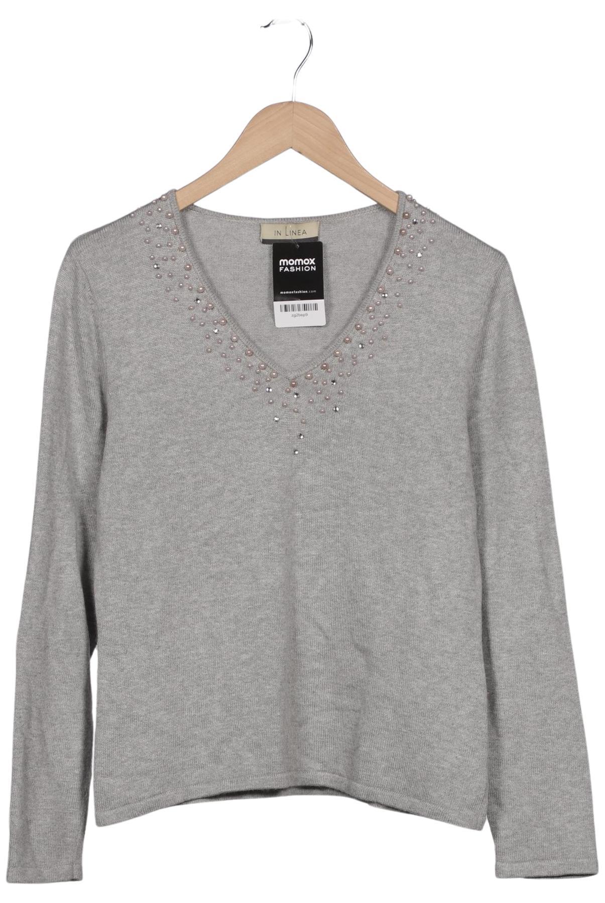 

In Linea Damen Pullover, grau, Gr. 40