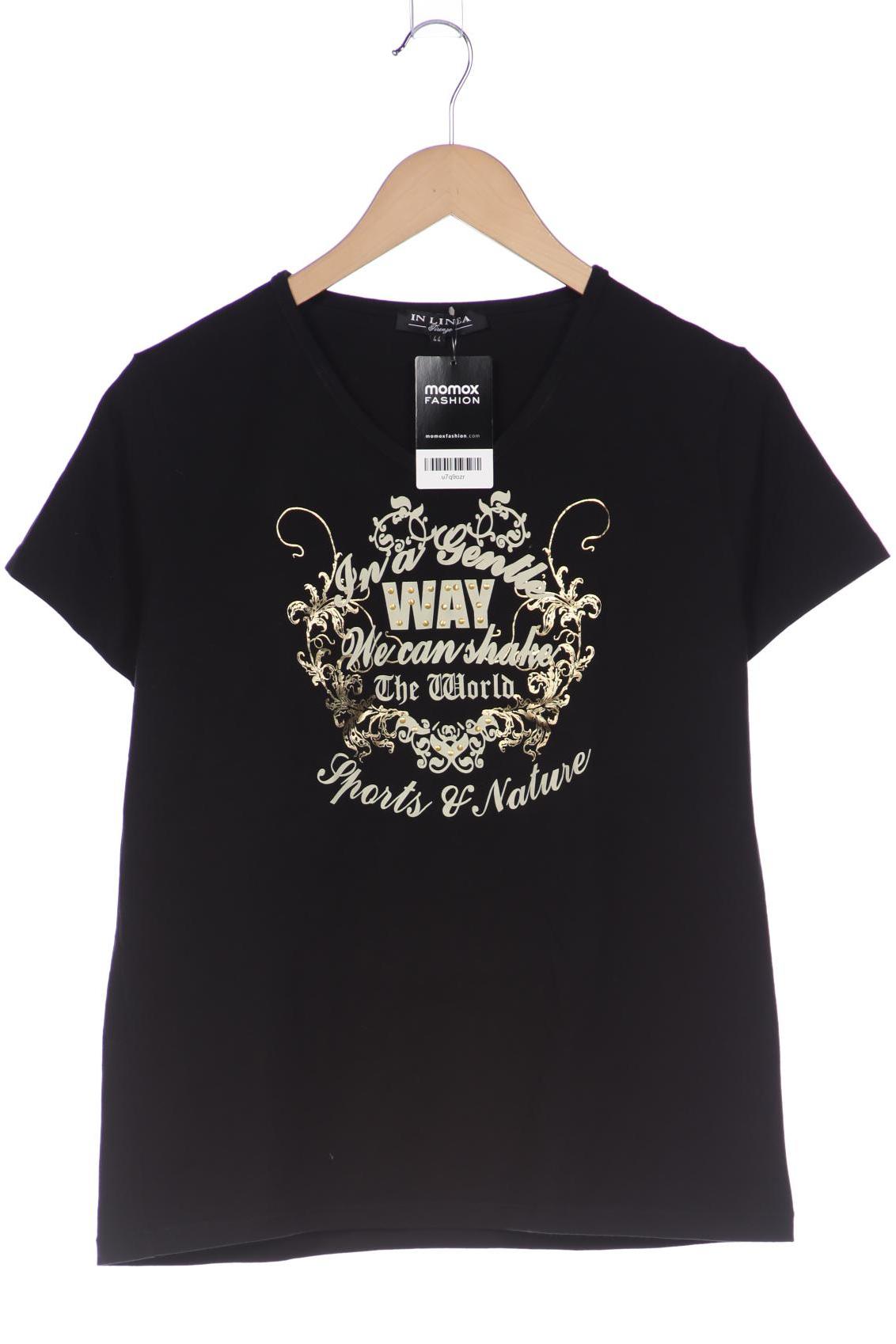 

In Linea Damen T-Shirt, schwarz, Gr. 44