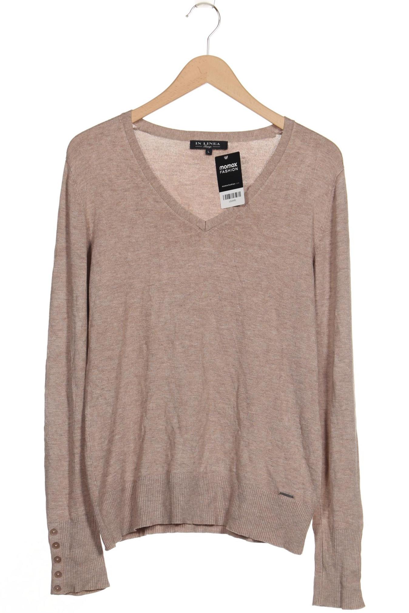 

In Linea Damen Pullover, braun, Gr. 42