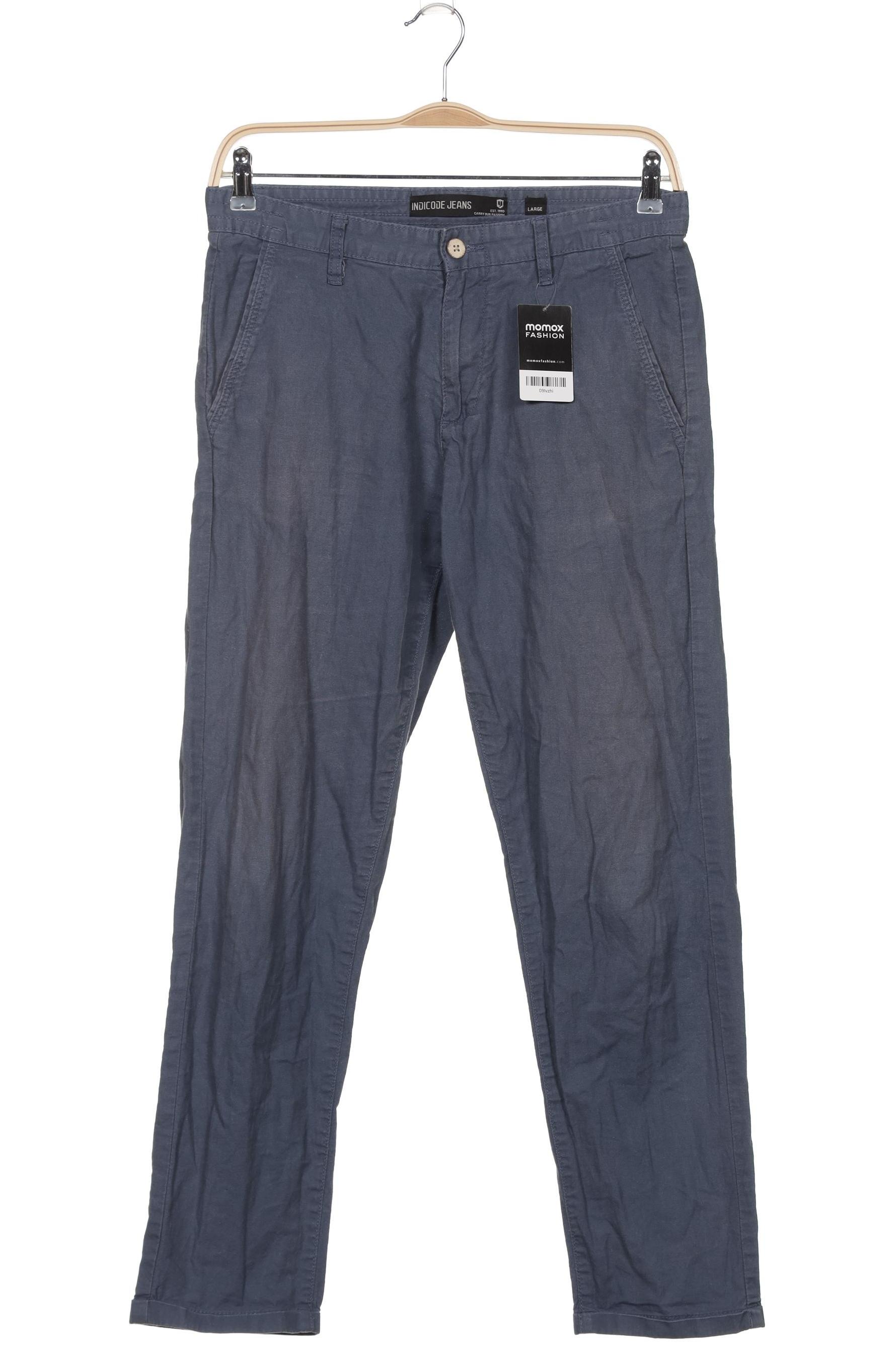

Indicode Jeans Herren Stoffhose, blau, Gr. 0