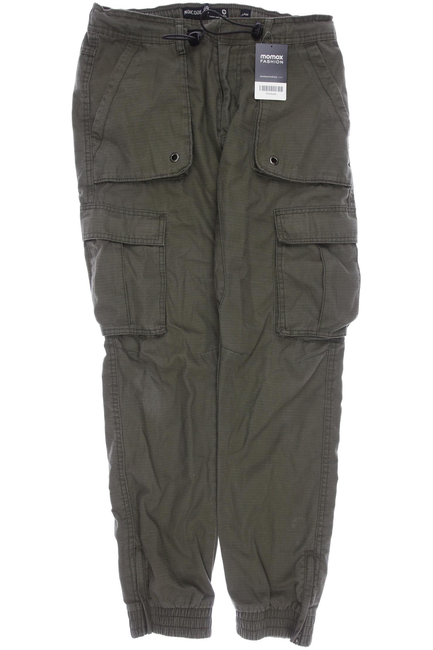 

Indicode Jeans Herren Stoffhose, grün, Gr. 0