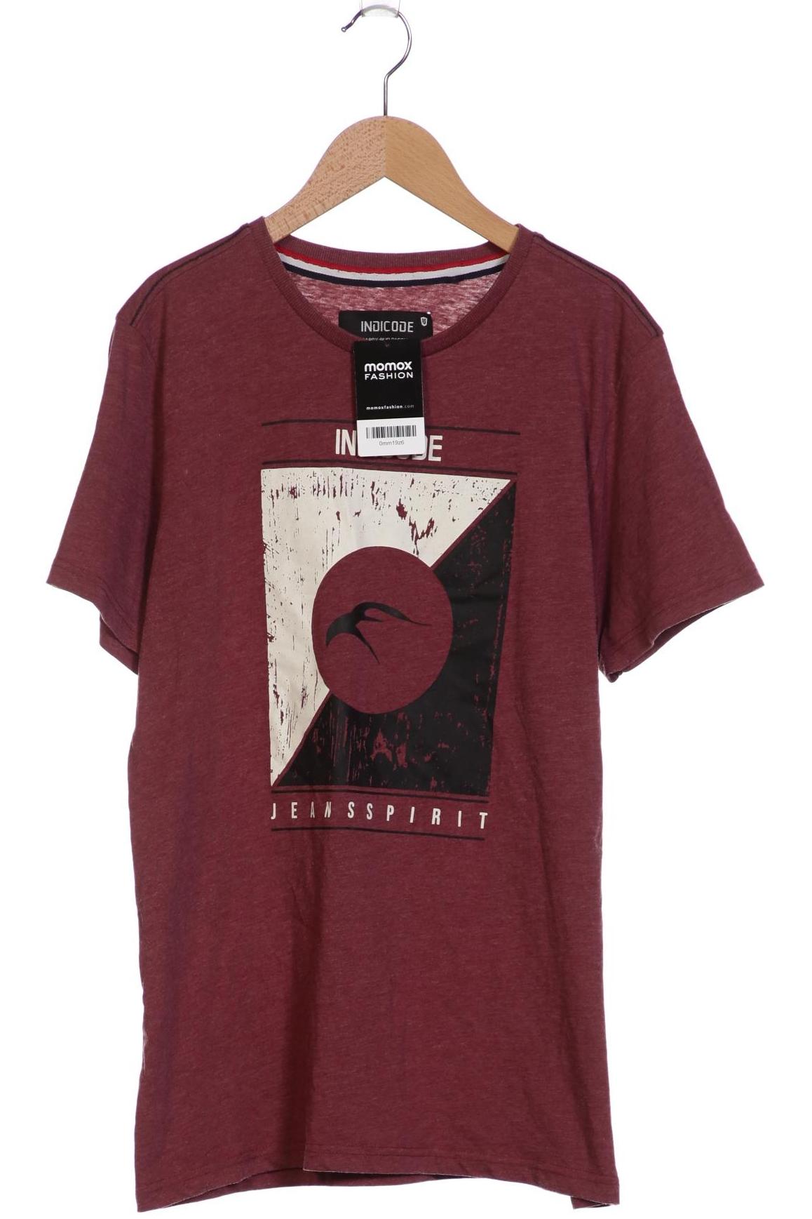

Indicode Jeans Herren T-Shirt, bordeaux, Gr. 52