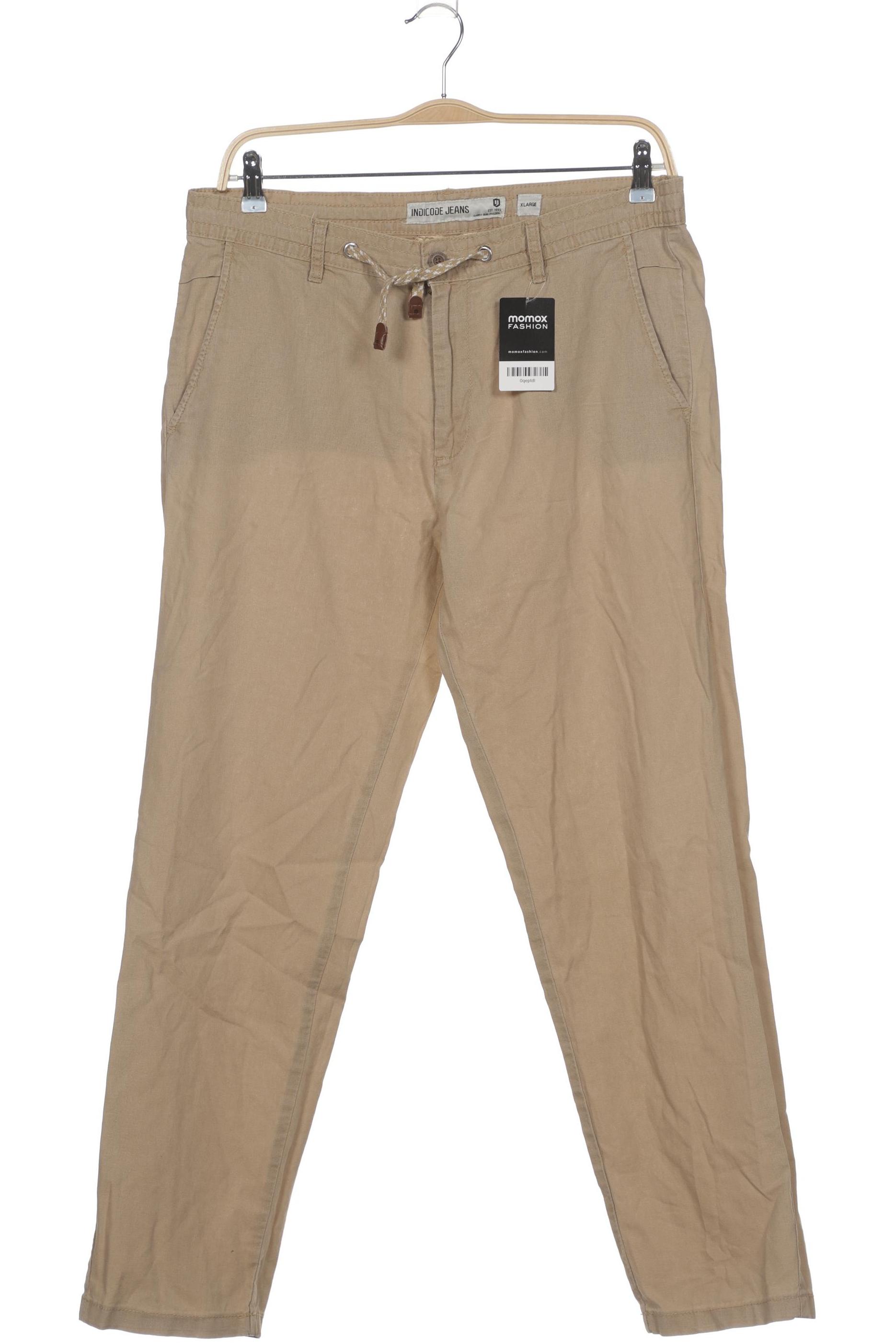 

Indicode Jeans Herren Stoffhose, beige, Gr. 0