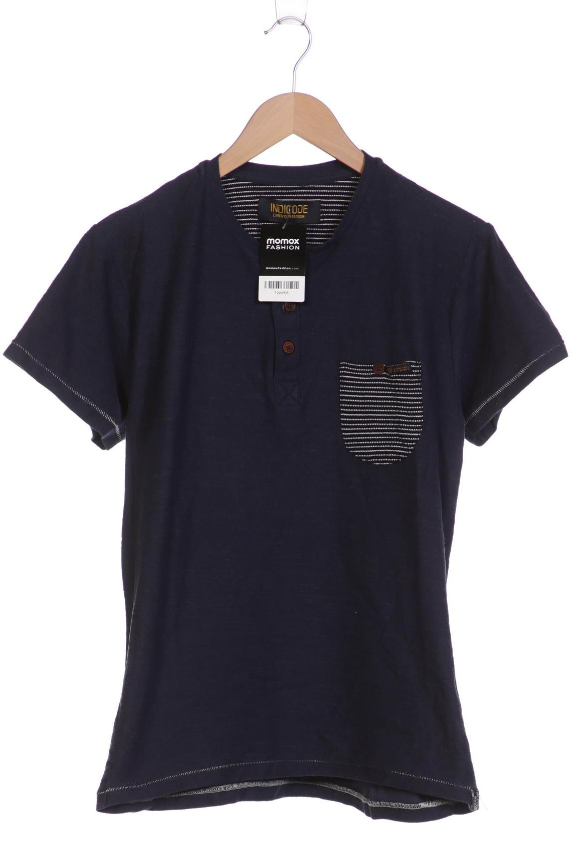 

INDICODE JEANS Herren T-Shirt, marineblau
