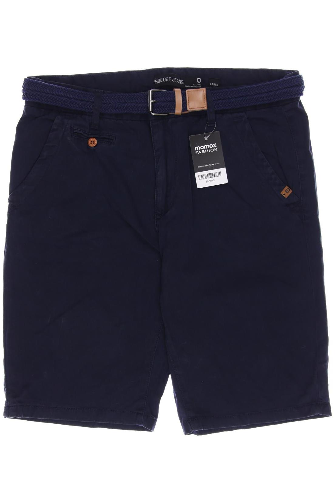 

INDICODE JEANS Herren Shorts, marineblau