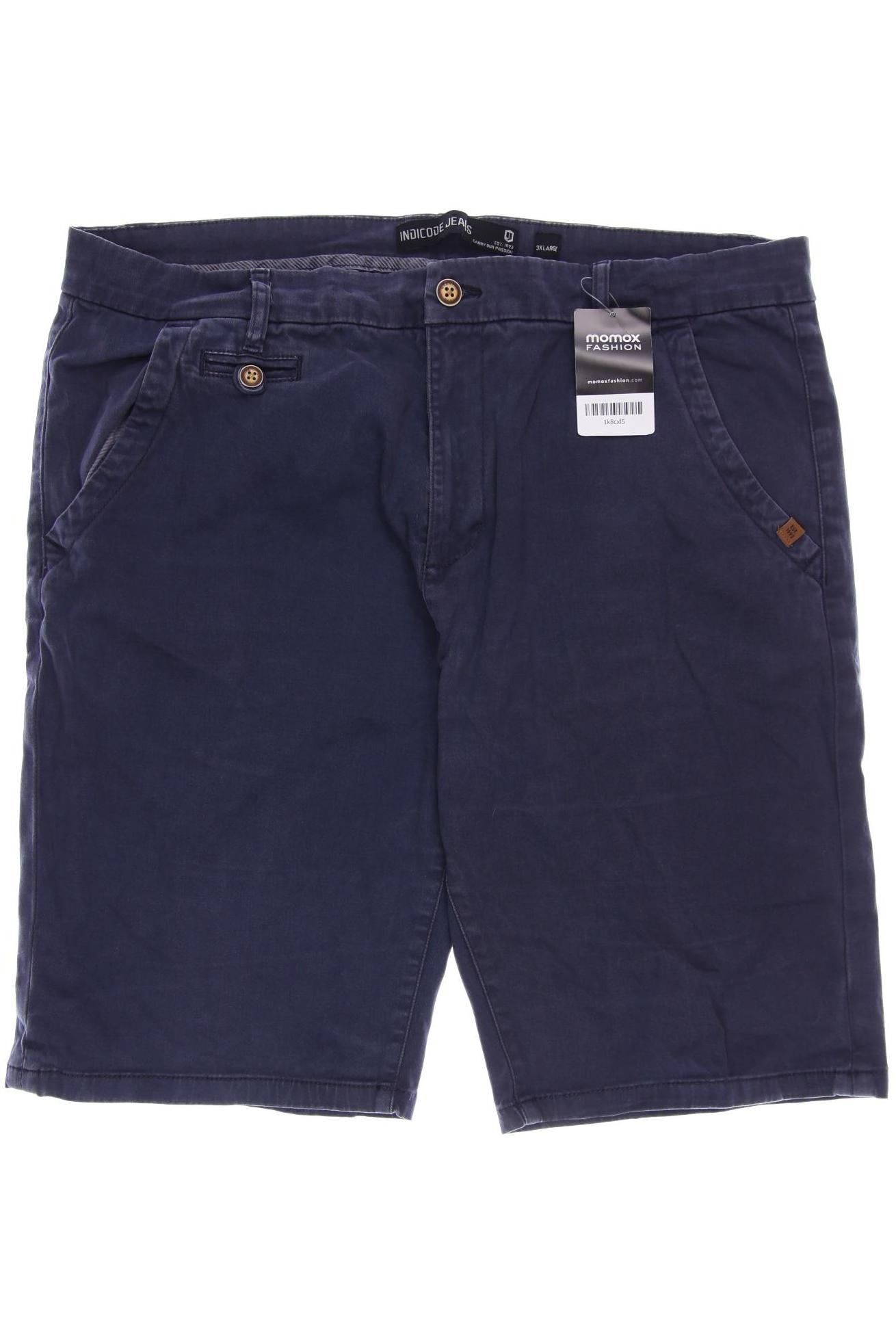 

INDICODE JEANS Herren Shorts, marineblau