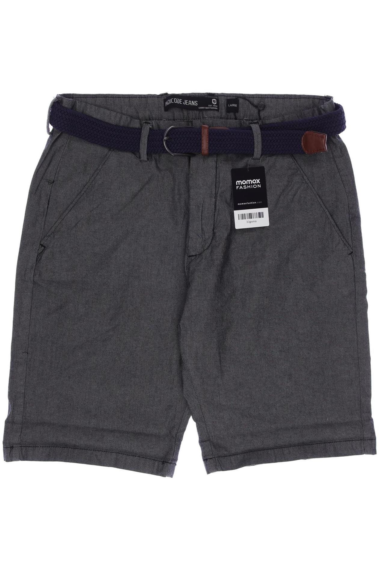 

INDICODE JEANS Herren Shorts, grau
