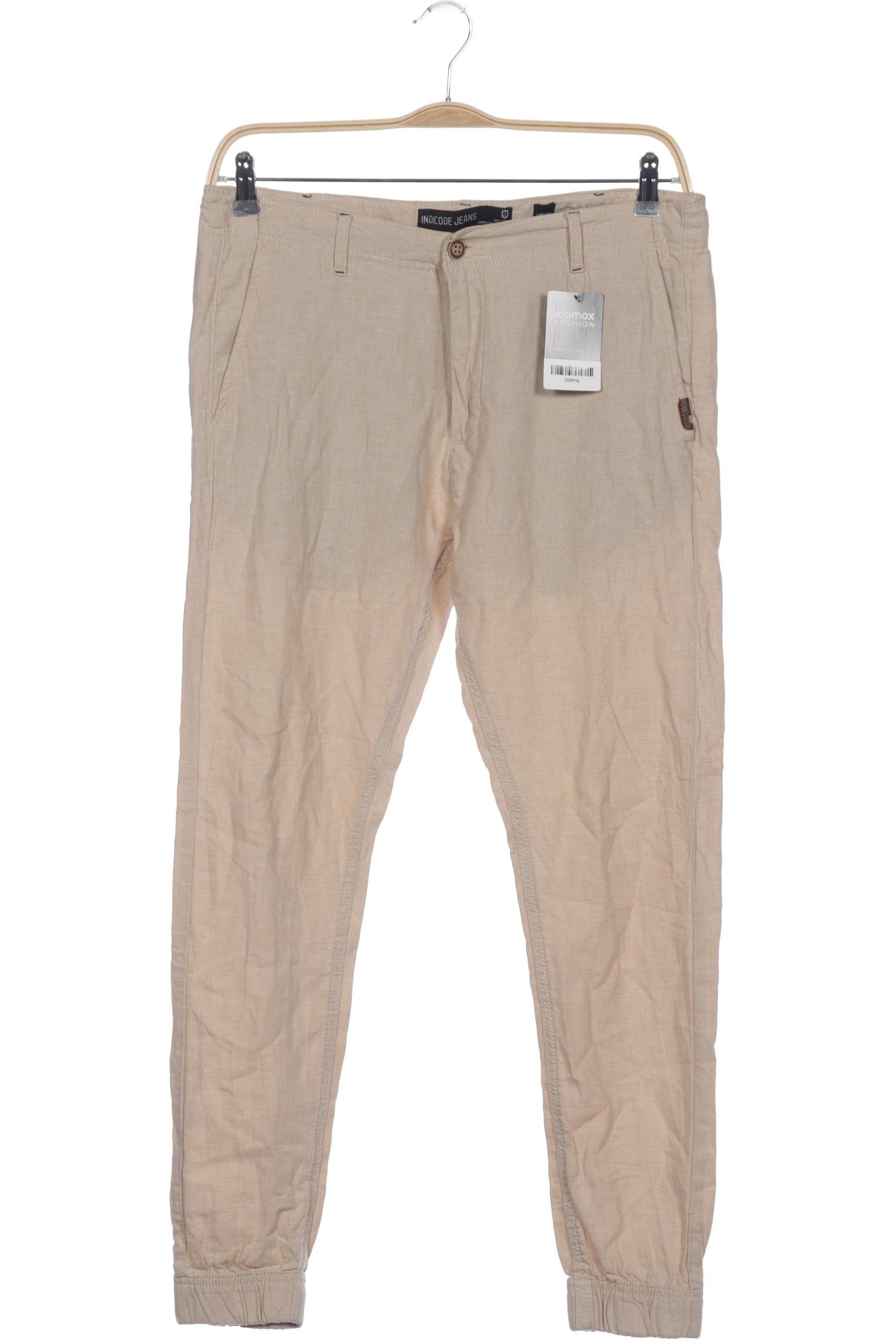 

Indicode Jeans Herren Stoffhose, beige, Gr. 0