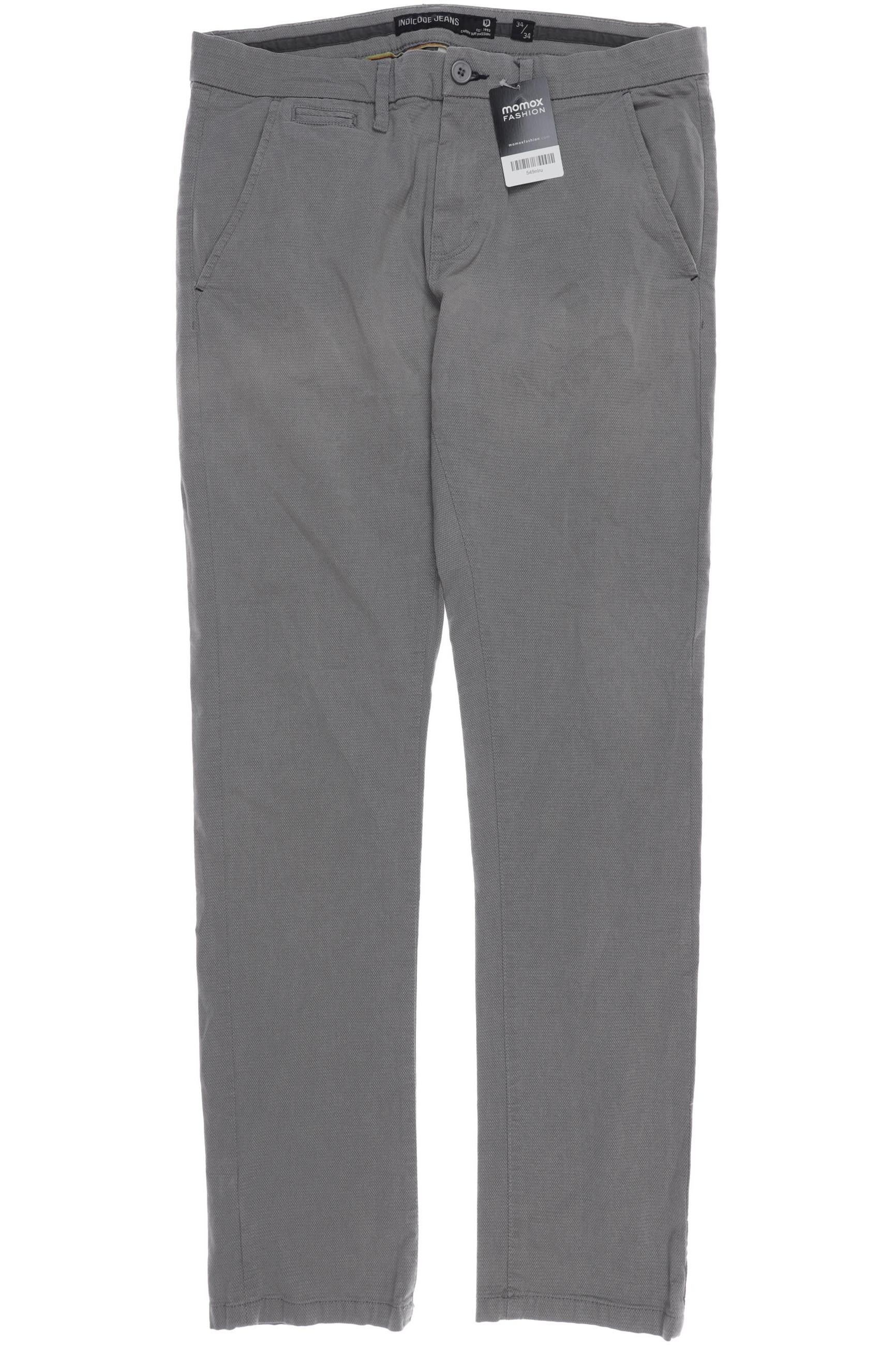 

Indicode Jeans Herren Stoffhose, grau, Gr. 34