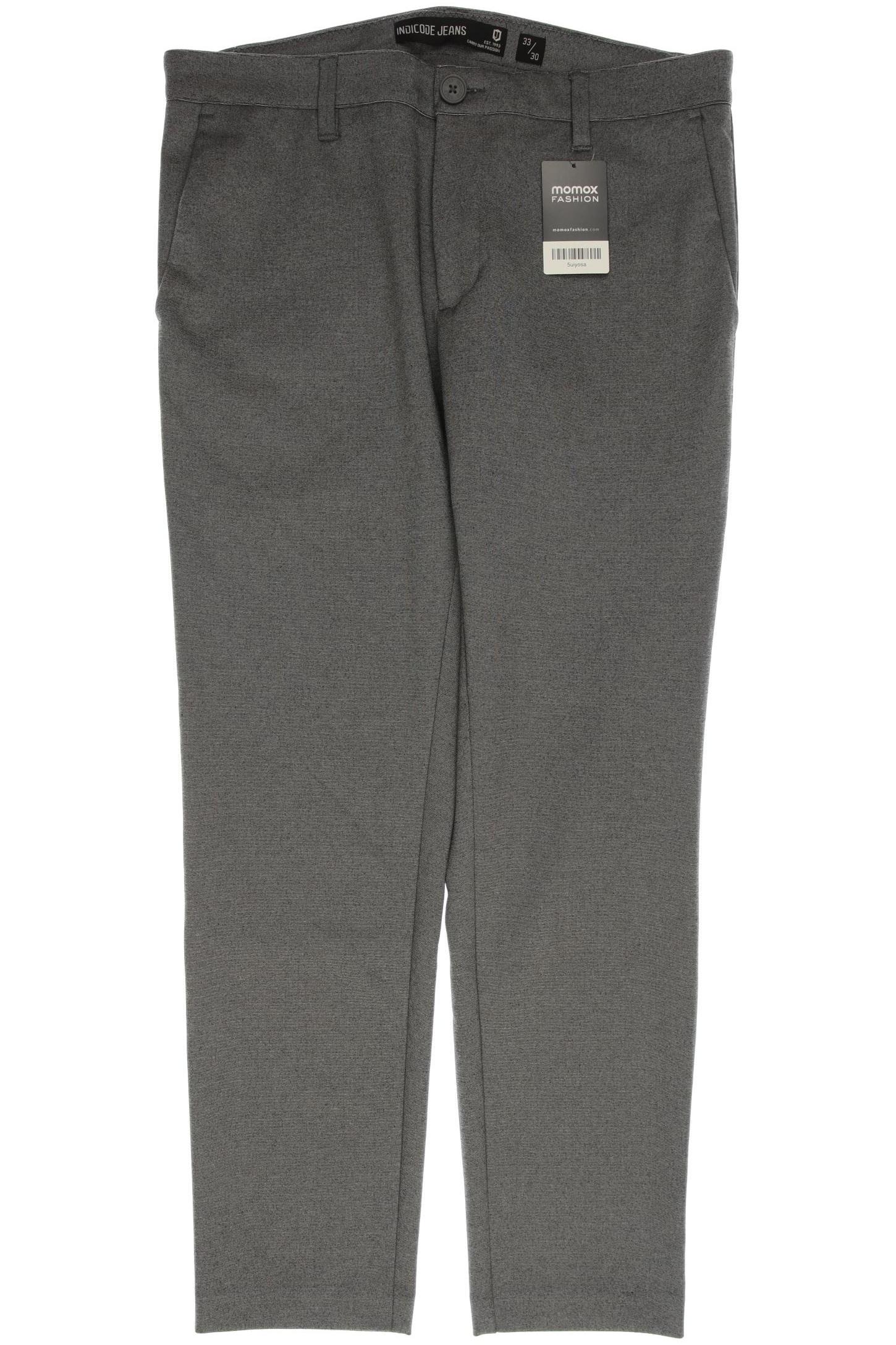 

INDICODE JEANS Herren Stoffhose, grau
