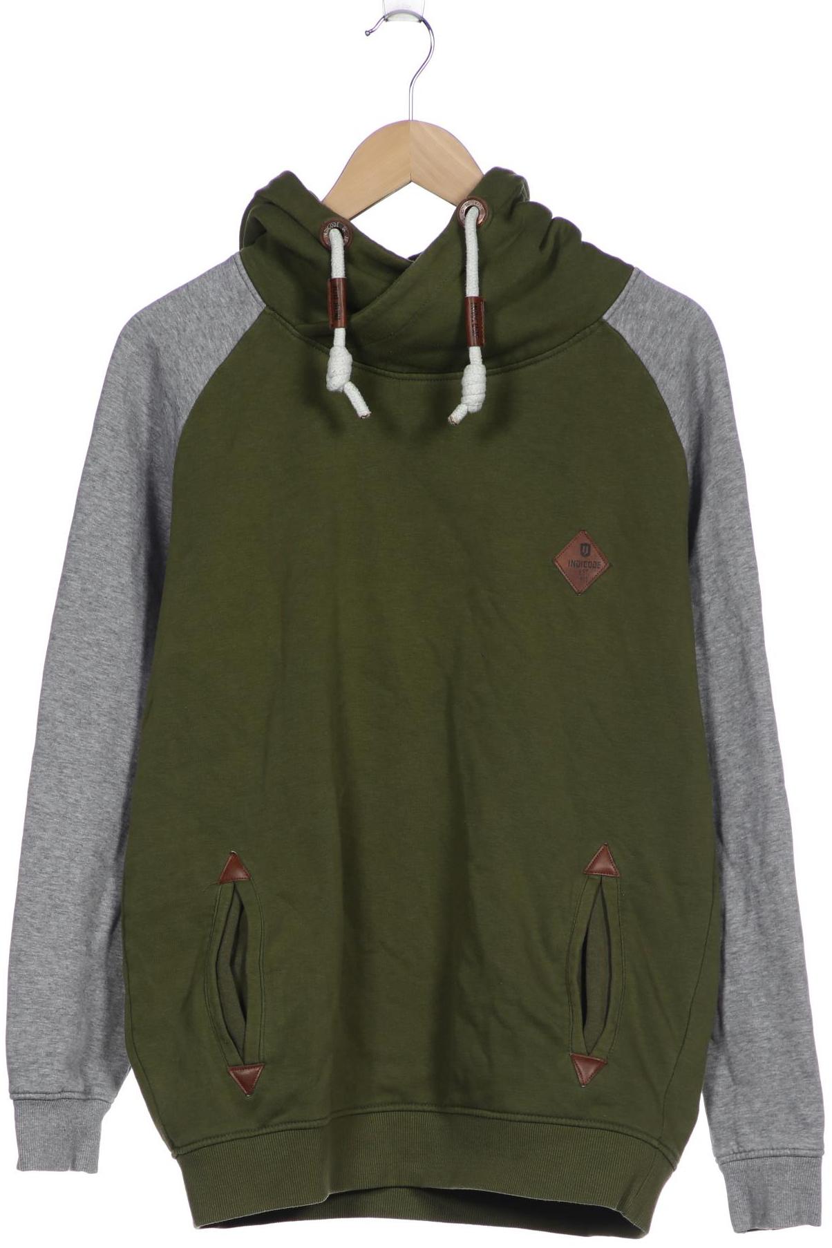 

INDICODE JEANS Herren Kapuzenpullover, grün