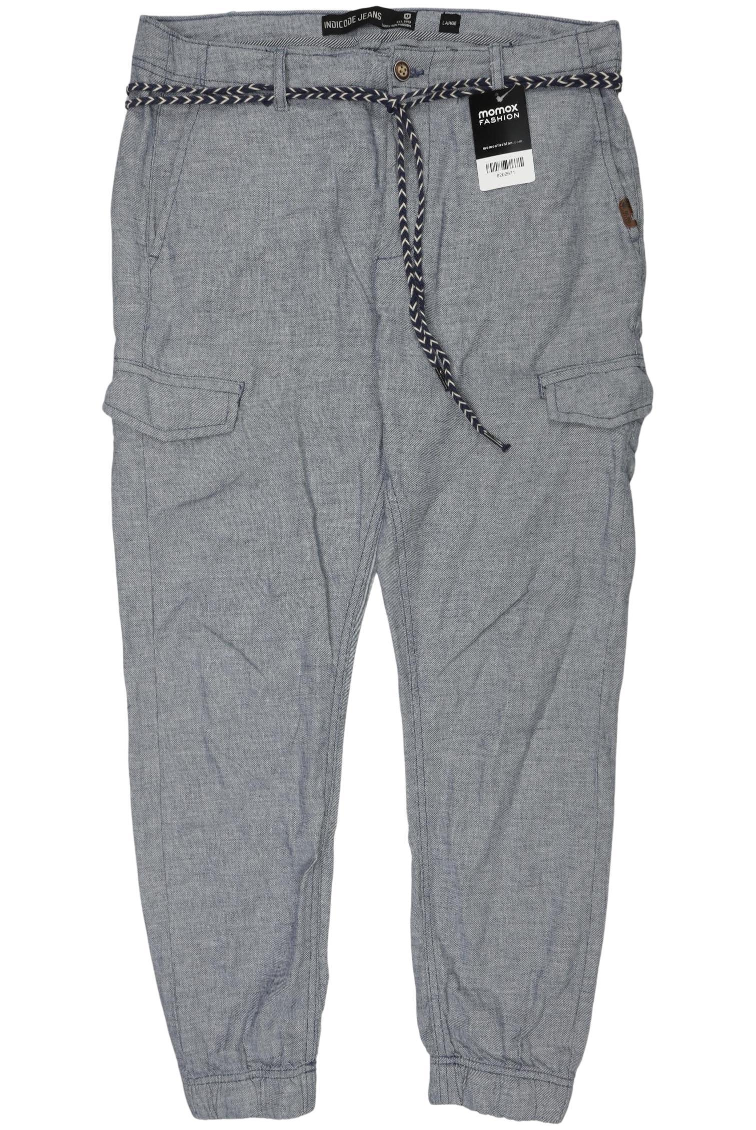 

Indicode Jeans Herren Stoffhose, blau, Gr. 0